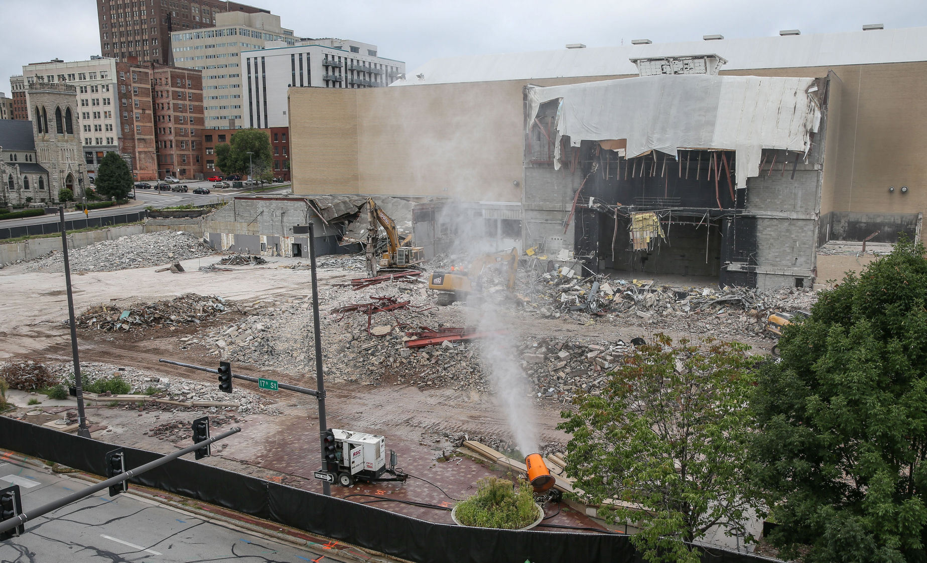 Civic Auditorium demolition
